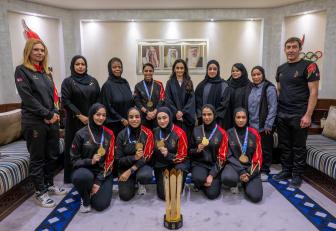 أشادت سعادة د. الشيخة حصة بنت خالد آل خليفة عضو مجلس إدارة اللجنة الأولمبية البحرينية رئيسة لجنة تكافؤ الفرص والتوازن بين الجنسين في المجال الرياضي بالإنجازات التي حققتها بطلات البحرين بدورة ألعاب الأندية العربية السادسة للسيدات التي أقيمت بمدينة الشارقة بدولة الإمارات العربية المتحدة من 2 لغاية 12 فبراير 2026 بعد تحقيقهن 9 ميداليات ملونة من بينها 4 ذهبيات وفضيتين و3 برونزيات.